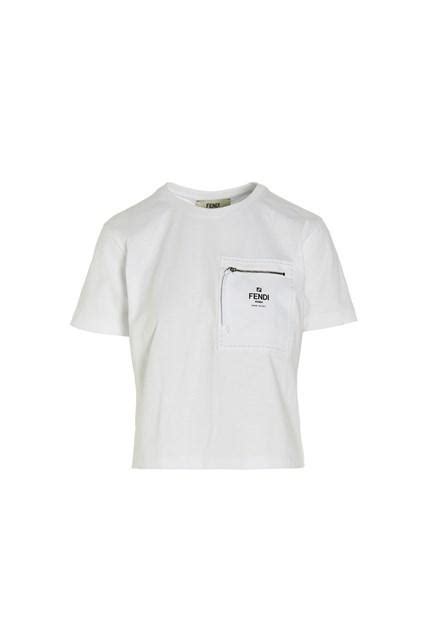 fendi cropped t shirt|fendi roma shirt.